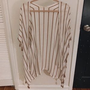 Striped Cardigan!🤍🤍